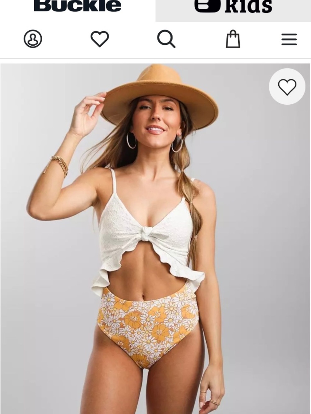Power 2 The Flower Carly Swimsuit